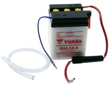 Batterie 4ah yuasa 6n4 - 6v,