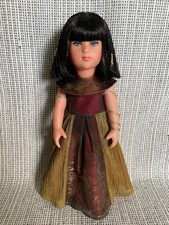 Sammlerpuppe Käthe Kruse "Liz" Taylor, Cleopatra, aufwendiges"original" Kostüm. 