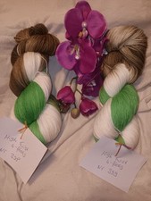 Handgefärbte Sockenwolle