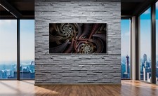 WANDBILD ALU RAHMEN 150x80