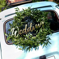 Girlande 'Wedding' gold Candy