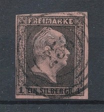 829141) Preußen Nr.2 mit Nummernstempel 258 Köln 