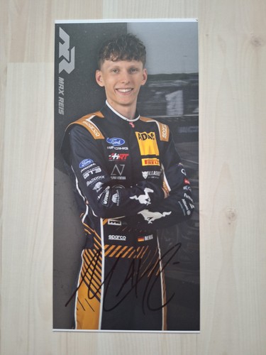 Max reis autogrammkarte mit - max,