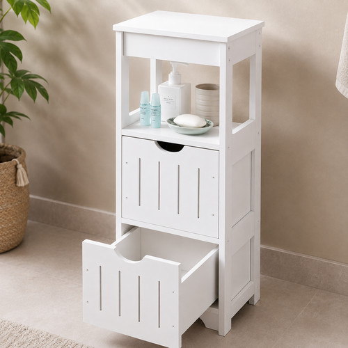 Badezimmerschrank schmal