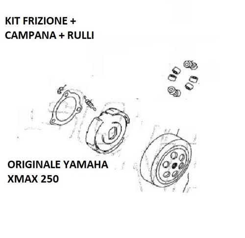 Kupplungssatz glocke - kupplungssatz, +