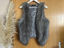 H2 ~ Damen Kunstfell Weste ~