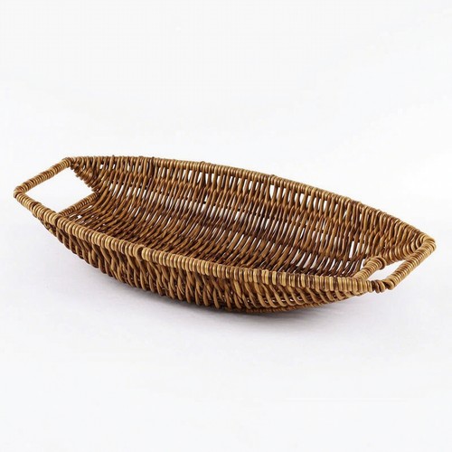 Rattan tablett mit griffen - rattan-tablett,