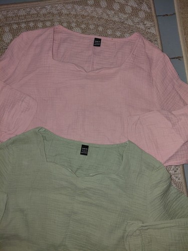 Musselin arm blusen gr - musselin,