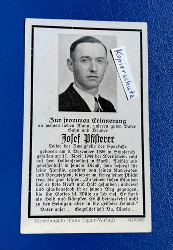 Sterbebild stupferich gef - sterbebild, stupferich,