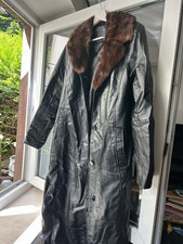 Echtledermantel mit echtem - mit,