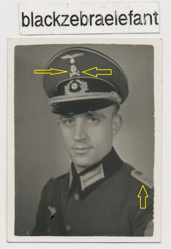 1761 foto wk2 wh offizier - ,