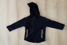 BMS SoftShell Pro Jacke Marine Gr. 116 gefüttert RV Kapuze sehr guter Zustand