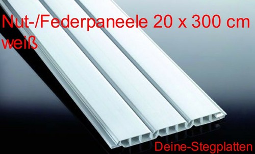 Profilbretter nut und feder - nut-,