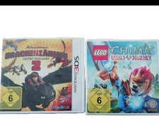 Nintendo 3 Ds SPIELE Drachenzähmen Leicht Gemacht 2 & CHIMA Lego