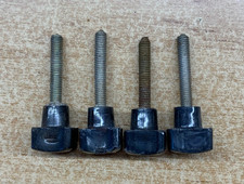 M5 Sterngriff Schrauben Feststellschraube griff Kunststoff ca. 27 mm 4 Stück DDR