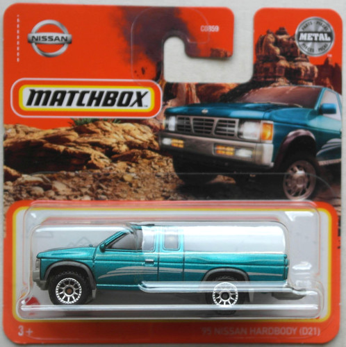 Matchbox 1995 nissan hardbody - matchbox,