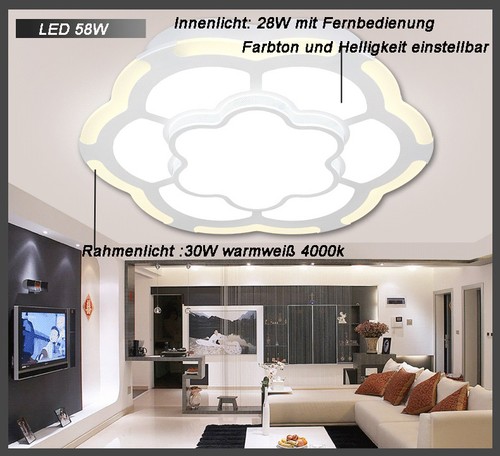 6003 led deckenleuchte mit - 6003-63,
