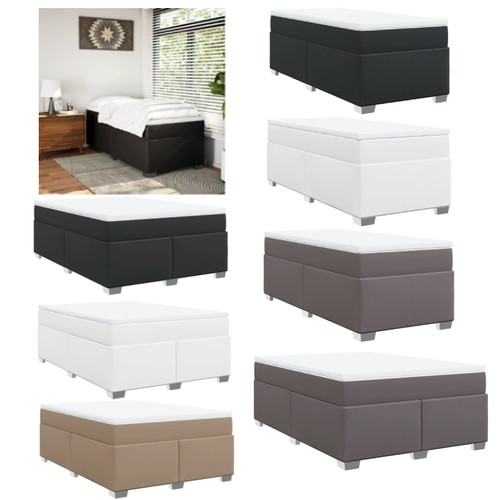 Kunstleder boxspringbett mit - boxspringbett,