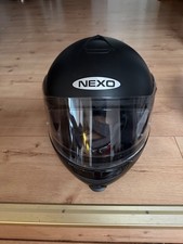 Motorradhelm Nexo Größe S Schwarz
