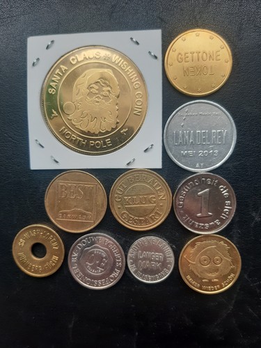 Wertmarken token jetons - jetons, =