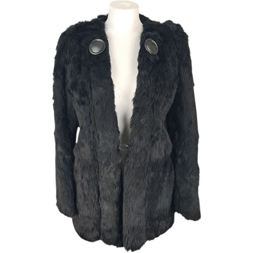 Vintage kaninchenfellmantel - vintage,