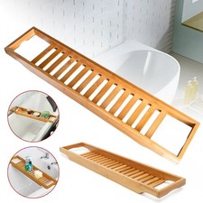 Badewannentablett Bambus Badewannenbrett Badewannenaufsatz Wannenablage Ablagen