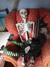 Halloween Deko Konvolut  XXL , Skelett, Kürbis, Hexen