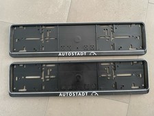 VW AUTOSTADT Kennzeichenhalter