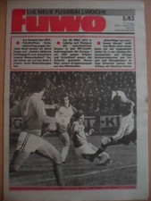 FUWO 5 - 1.2. 1983 3* Wismut Aue Hansa Rostock EM-Qualifikation Thomas Alscher