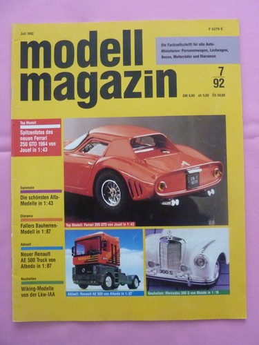 Modell magazin 1992 - modell,