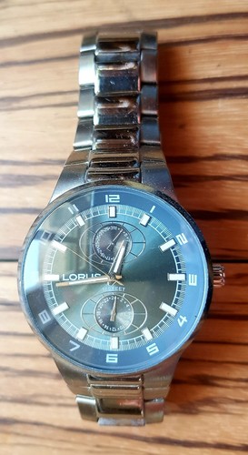 Lorus chronometer alu blau - chronometer, /