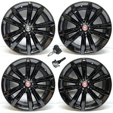 4x NEU Original 20 Zoll Venom Felgen + RDKS für Jaguar F-Pace T4A3803 HK8M1007HA