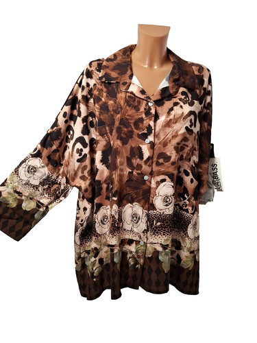 Labass bluse tunika - bluse, braun