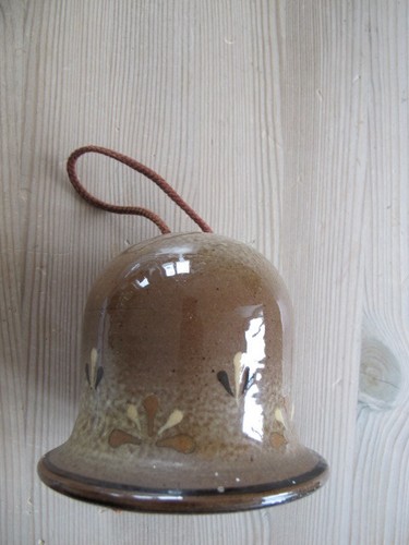 Keramik glocke handarbeit - glocke,