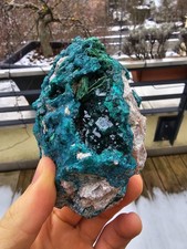 Dioptas Malachit Stufe Kongo