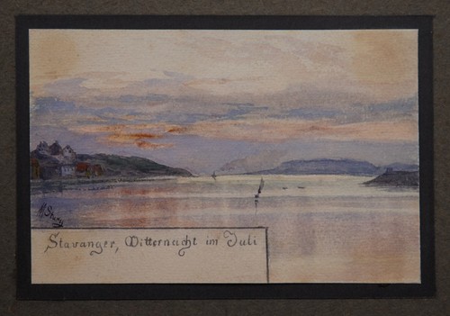 Postkartenentwurf stavanger - postkartenentwurf,