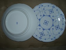 indisch blau 2 Speiseteller Ø