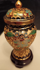 Cloisonné Deckel-Dose Metall/