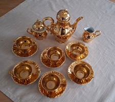 Mokka Service Porzelan Goldton Bavaria Gebraucht Unbenutzt