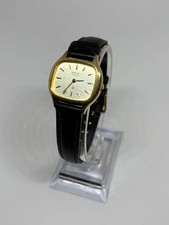 Seiko BELUX Gold Schwarz Leder