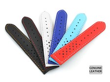 GELOCHTES SPORTBAND  RALLY RACING KALBSLEDER UHRENARMBAND EDEN 18, 20, 22 MM de