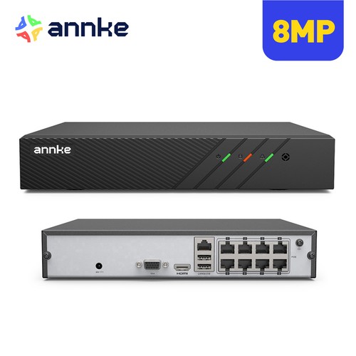 Annke kanäle nvr poe - annke, 8