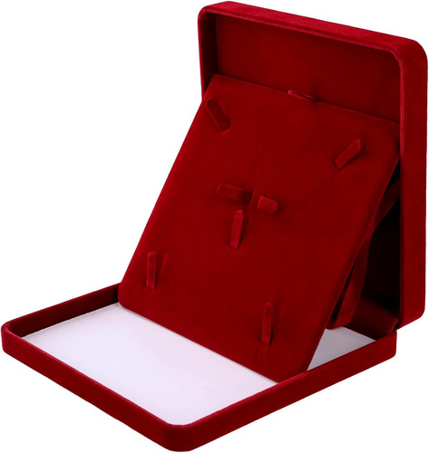 Samt groß halsketten - halsketten, box,