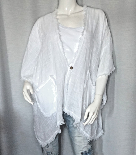 Hippie sommer poncho oversized - poncho,