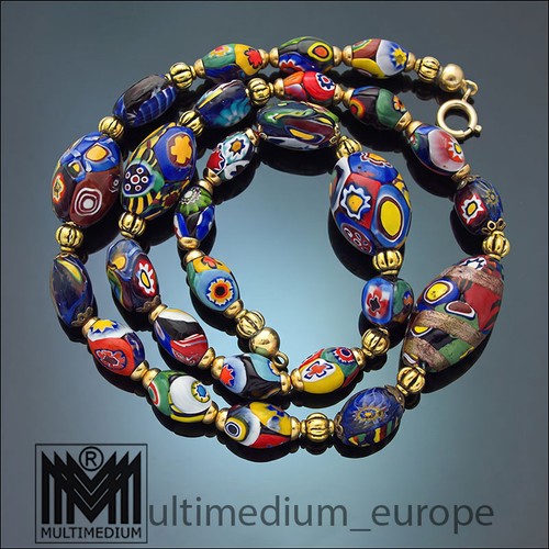 Murano glas kette halskette - glas,