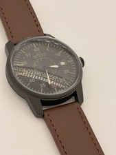 Liv Morris Uhr Herren Automatisch, Leder