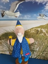 Handpuppe Zauberer von Sigikid ca. 34 cm groß mit Zauberhut