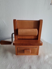 Antike Authentic Reibe  Fur Hart Käsereibe Aus Holz Mit Kurbel MadeIn Italy