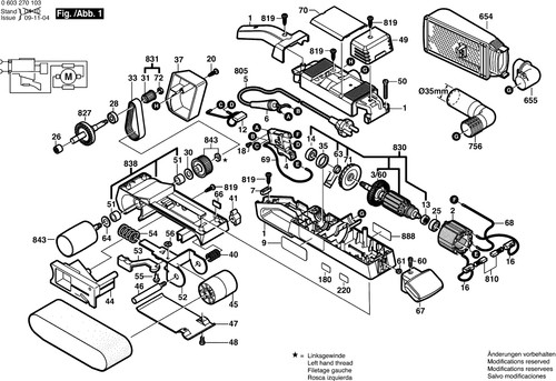 Bosch pbs bandschleifer - pbs,