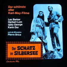 Karl May Winnetou Schatz im Silbersee WA Gross Werbedia Pierre Brice Lex Barker
